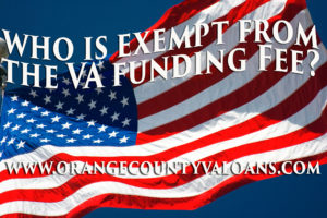 Exempt from VA Funding Fee